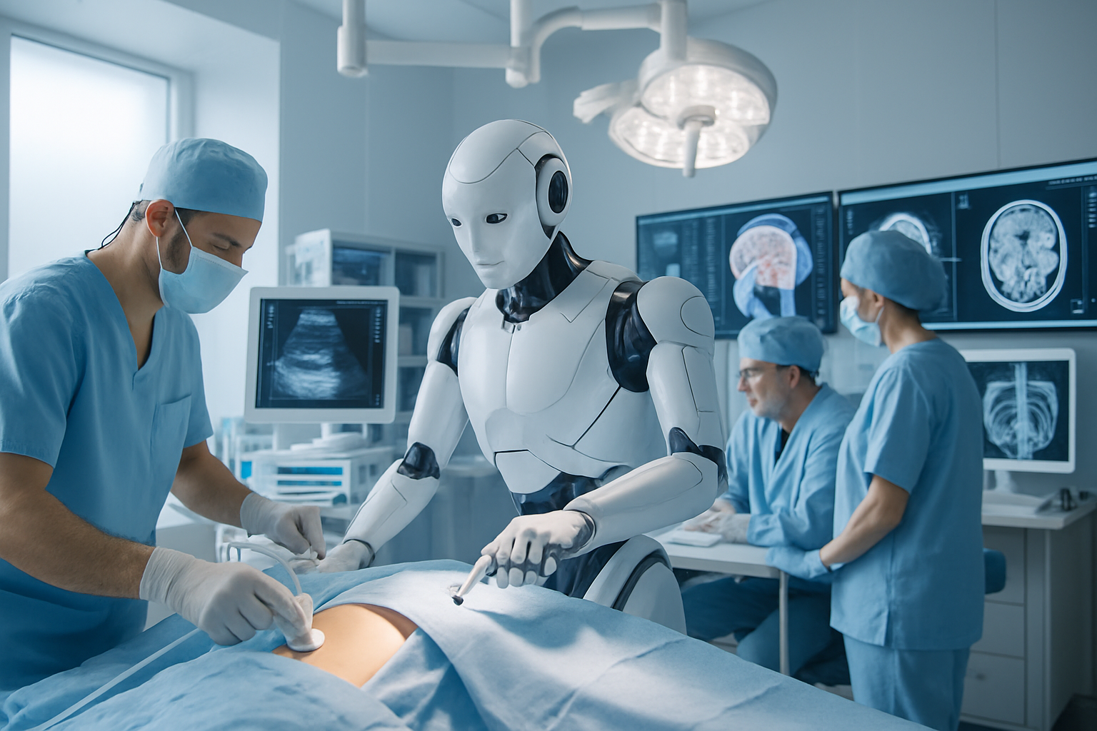Inteligencia Artificial en un entorno hospitalario moderno